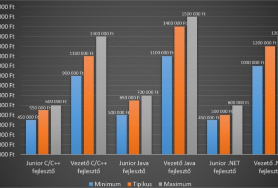 Mennyit keres az informatikus? Íme a 2019-es számok!