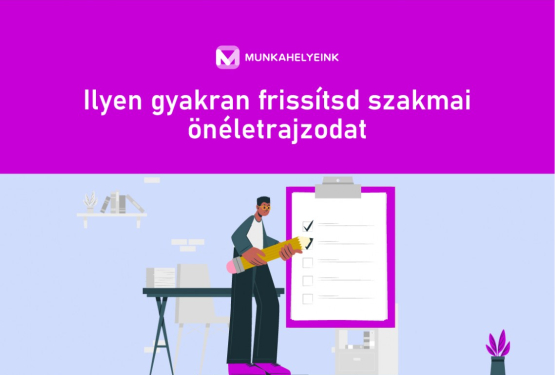 Ilyen gyakran frissítsd szakmai önéletrajzodat