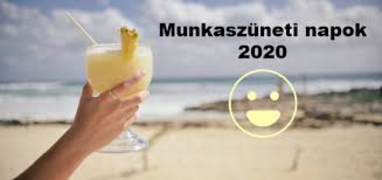 Munkaszüneti napok 2020: ekkor lesznek a hosszú hétvégék 2020-ban